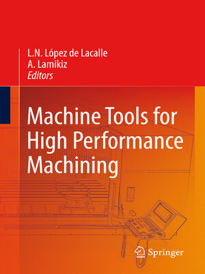 cover image of Machine Tools for High Performance Machining